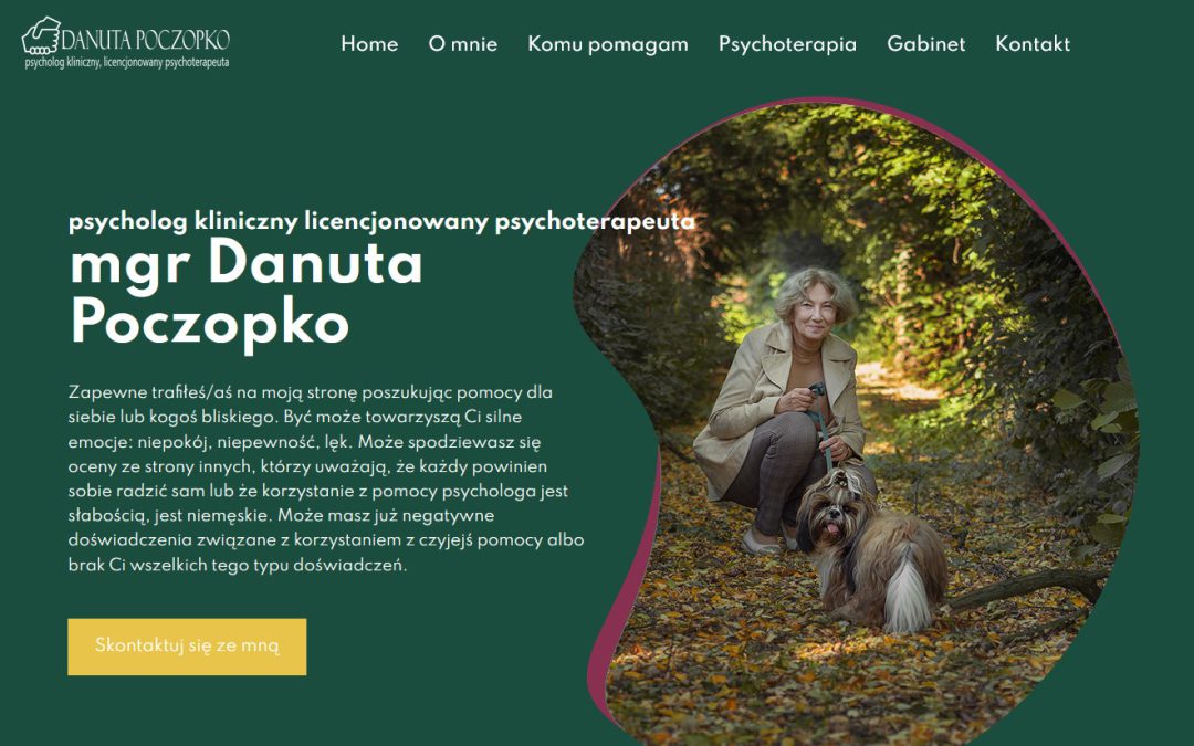 Mgr Danuta Poczopko – Psycholog kliniczny